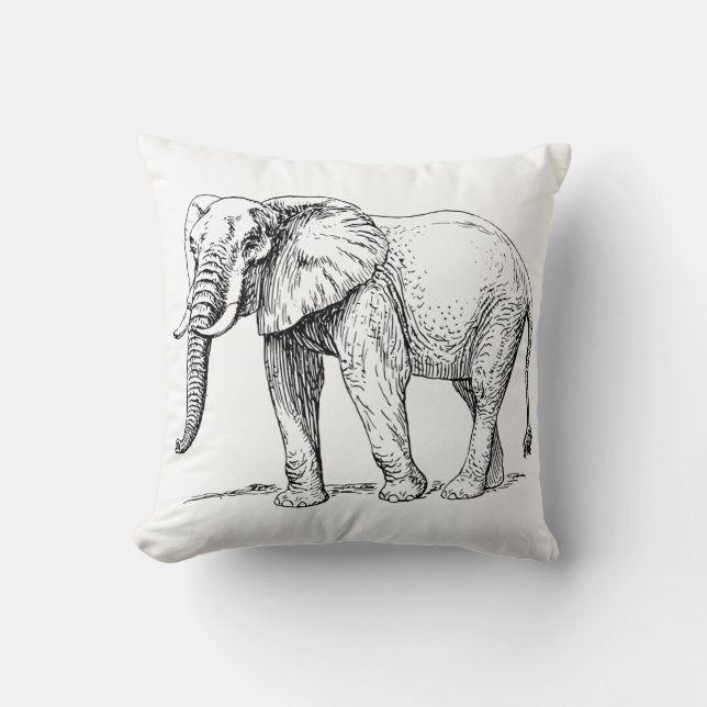 coussin éléphant (Recto)