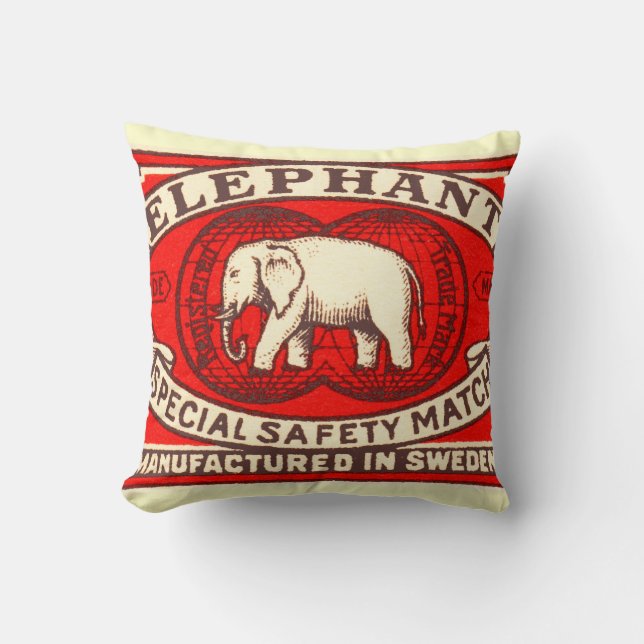Coussin Eléphant (Recto)