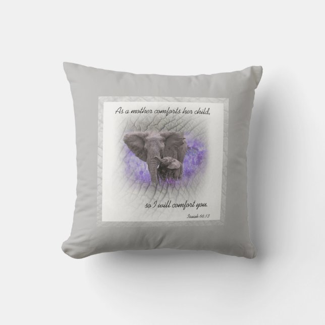 Coussin Éléphant (Recto)