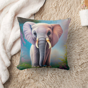 Coussin Eléphant bébé