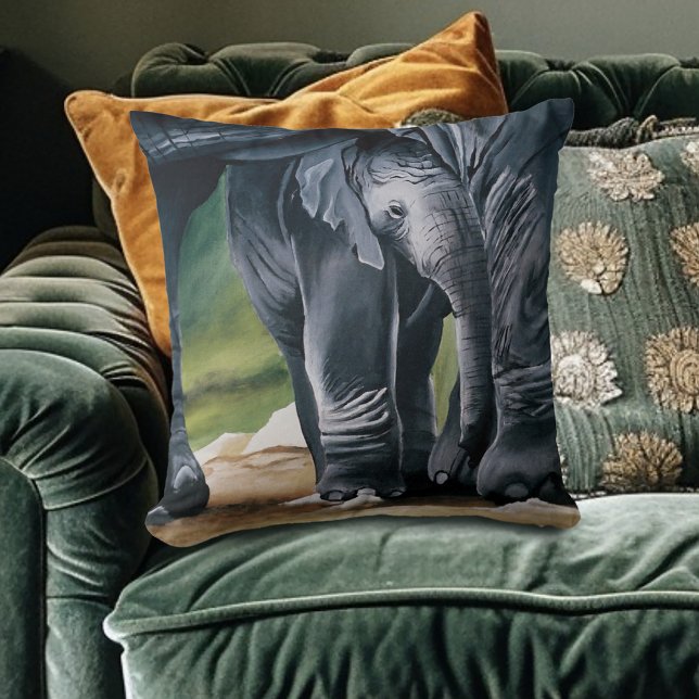 Coussin Eléphant bébé (Créateur téléchargé)