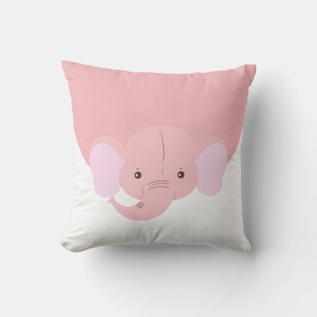 Coussin Eléphant bébé (Recto)