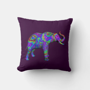 Coussin Eléphant brillant