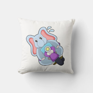 Coussin Elephant comme vélo avec moto.PNG