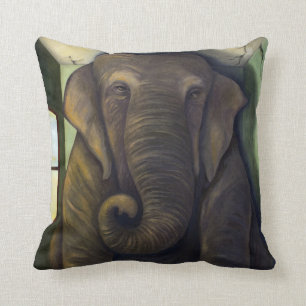 Coussin Éléphant dans la chambre