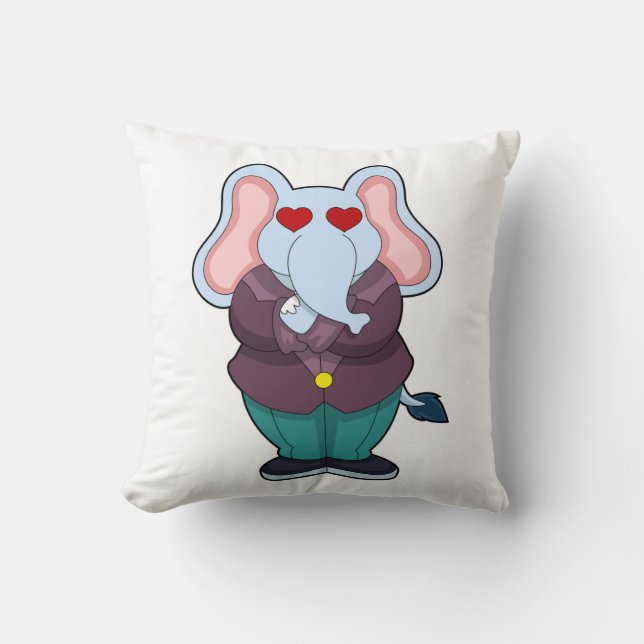 Coussin Eléphant en forme de chambre avec costume.PNG (Recto)