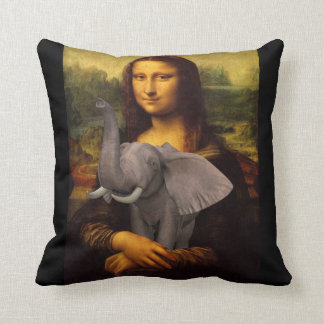 Coussin Eléphant Mona Lisa Hugs