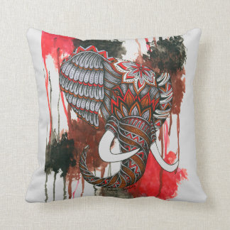 Coussin Éléphant royal