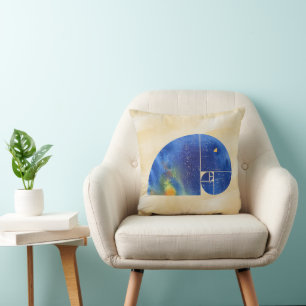 Coussin Eléphant spiral Fibonacci - Ratio d'or 1
