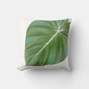 Coussin Eléphants de forêt tropicale humide Spa de feuille