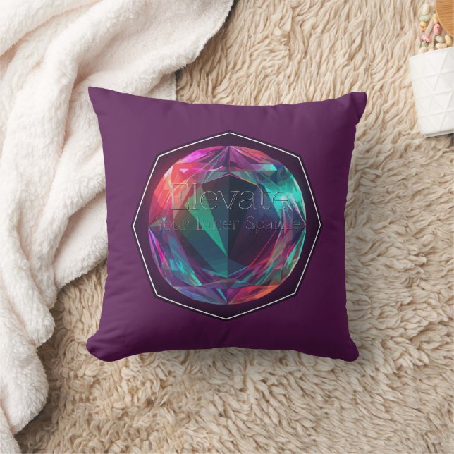 Coussin Élever votre étincelle intérieure (Couverture)