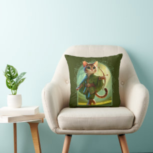 Coussin Elf Feline Imaginaire Adventure