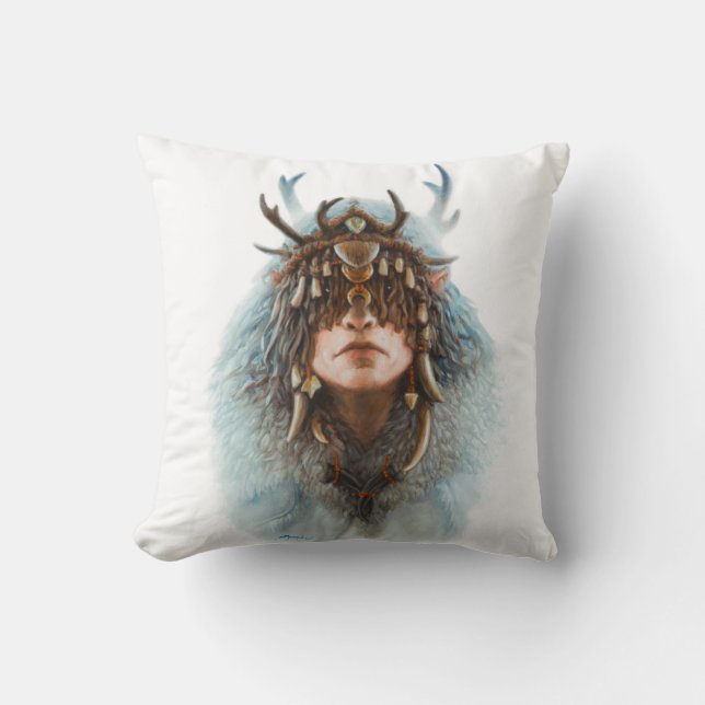 Coussin Elf Shaman (Recto)