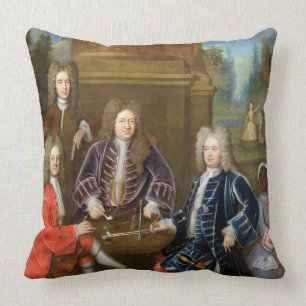 Coussin Elihu Yale (1648-1721) le deuxième duc de Devonshi