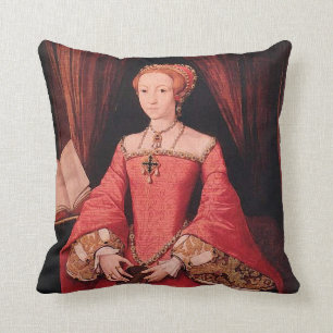 Coussin Elizabeth I comme princesse