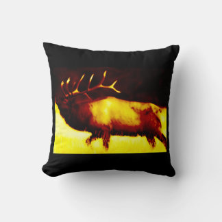 Coussin Elk doré
