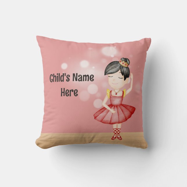 Coussin Ella Ballerina Carré Jeu d'oreiller (Recto)