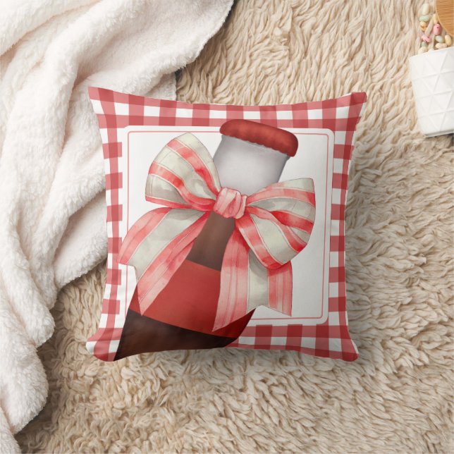 Coussin Elle est prête à accoucher Baby Shower  (Couverture)