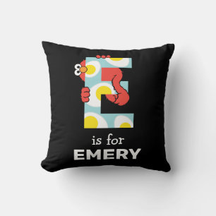 Coussin Elmo Alphabet E OE
