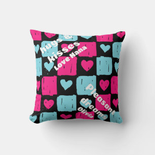 Coussin Embrasages et baisers