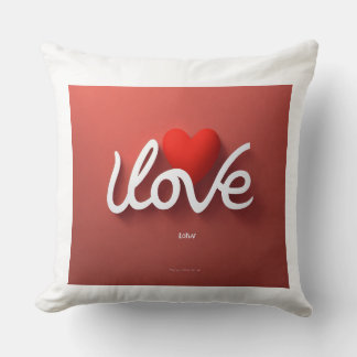 Coussin Embrasse l'amour