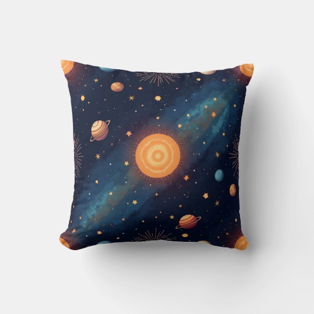 Coussin Embrasse l'univers (Recto)
