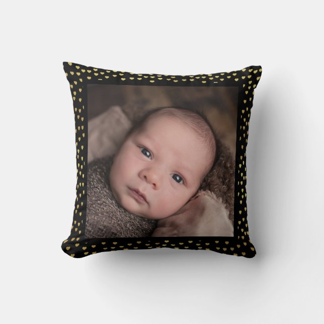 Coussin embrasser ça jusqu'à ce que tu puisses m'embrasser (Recto)