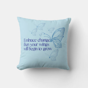 Coussin Embrasser le changement