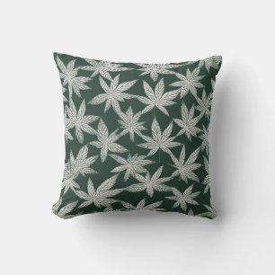 Coussin Emerald Asanoha : Un design japonais traditionnel