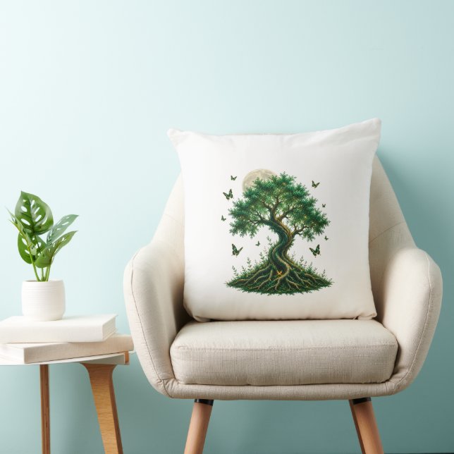 Coussin emerald magic tree latte mug (Chaise)