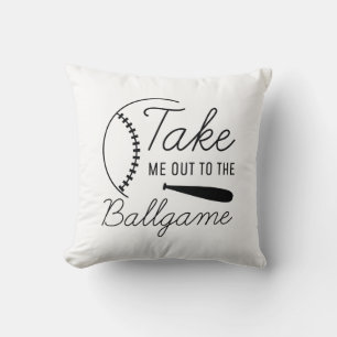 Coussin Emmène-Moi Au Ballgame