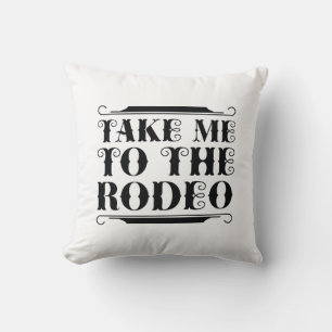 Coussin Emmène-moi au rodéo