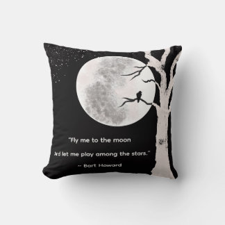 Coussin Emmène-moi sur la lune