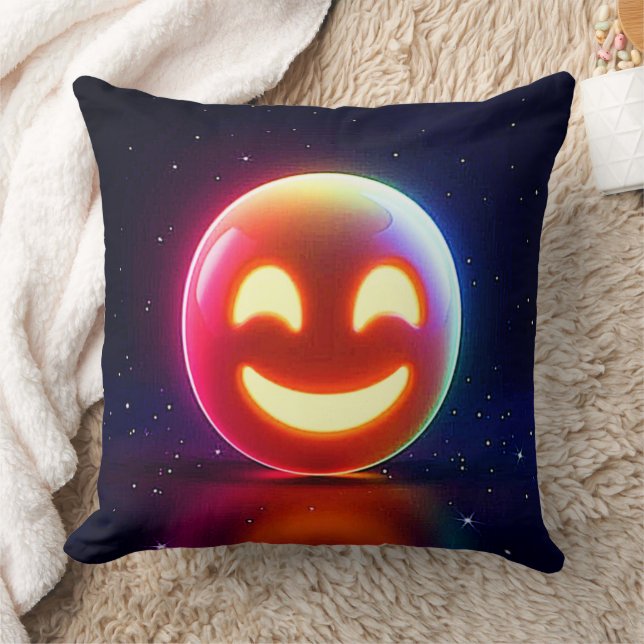 Coussin Emoji Orb Joyeux (Couverture)