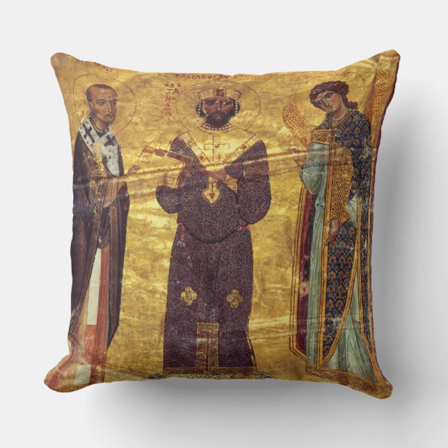 Coussin Empereur Nicephorus III Botaniat de Grec Coisl 79 (Recto)