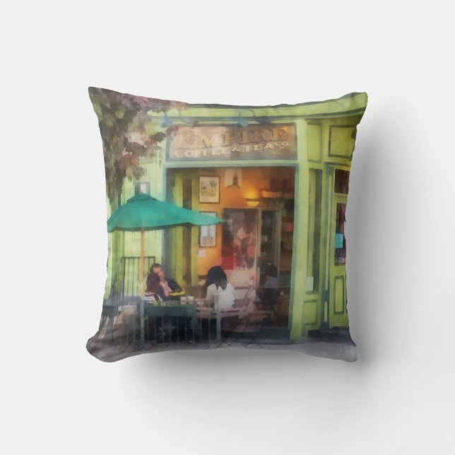 Coussin Empire Café et Thé (Recto)