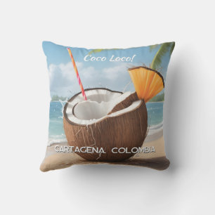 Coussin Emplacement personnalisé Coco Loco