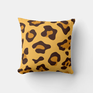 Coussin Empreinte de léopard