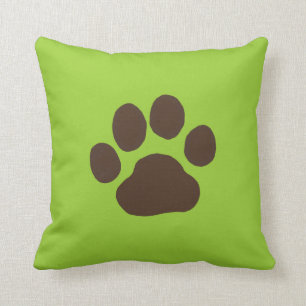 Coussin Empreinte de patte de chien de compagnie  Cool Can