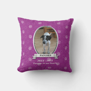 Coussin Empreinte de patte Pet Memorial Américain MoJo Cou