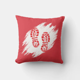 Coussin Empreinte père Noël