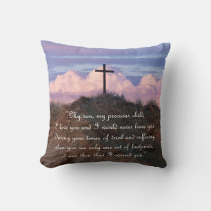 Coussin Empreintes Inspirationnelles finissant