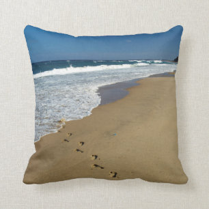 Coussin Empreintes Sur La Plage, Mabibi, Thongaland