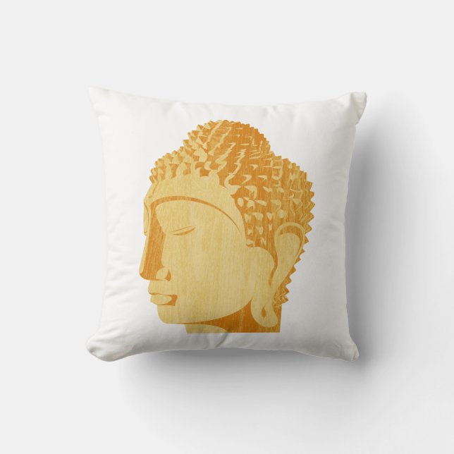 Coussin en bois de Bouddha (Recto)