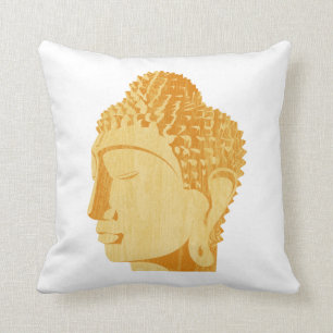 Coussin en bois de Bouddha