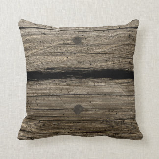 Coussin en bois rustique de planche