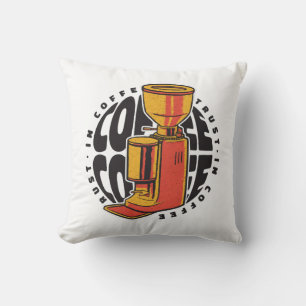 Coussin En Café nous croyons 