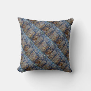 coussin en coque de tortue brune