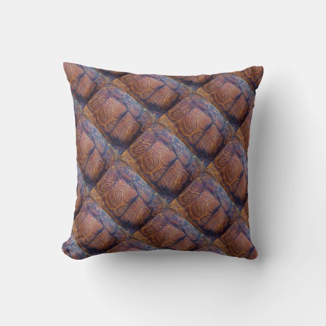 coussin en coque de tortue brune (Recto)