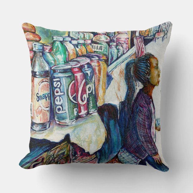 Coussin En fin de compte produit de l'espoir (Recto)